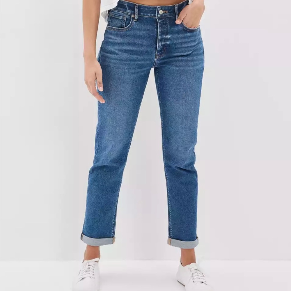 American Eagle NWOT Size 0 Button Fly Tomgirl Jeans